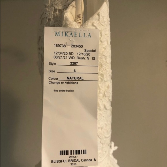 Mikaella Wedding Dress - Picture 9 of 9